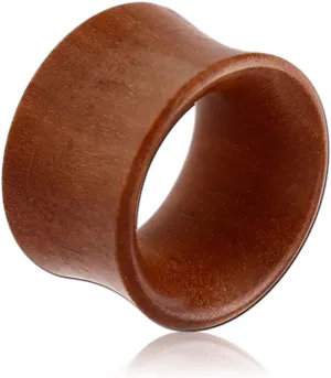 (1 Pair) 2 Gauge 6mm to 3/4 (20mm) Natural Organic Wood Spiral Stretcher Expander Ear Plug MoDTanOiz