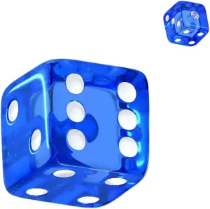 10 Pc Threaded UV Dice Acrylic Ball For Eyebrow Lip Tongue Ring Rings 16g (1.2 mm) 4 mm Blue Body Unique Jewelry Delicate Design Piercing Steel Surgical For Women