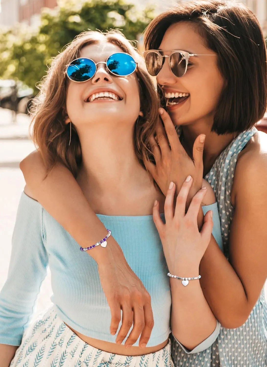 2025 Graduation Gifts for Her/Girls/Women Graduation Bracelet Tiny Gemstone Compass Bracelet as 5th Grade 8th Grade High School College Master Degree Class of 2025 Graduation Gifts