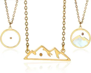 3 Pack Mustard Seed Necklace for Women - Inspirational Christian Faith Jewelry, Stainless Steel Pendant, Move Mountains Mustard Seed Design, Waterproof Non Tarnish Jewelry In 3 Styles