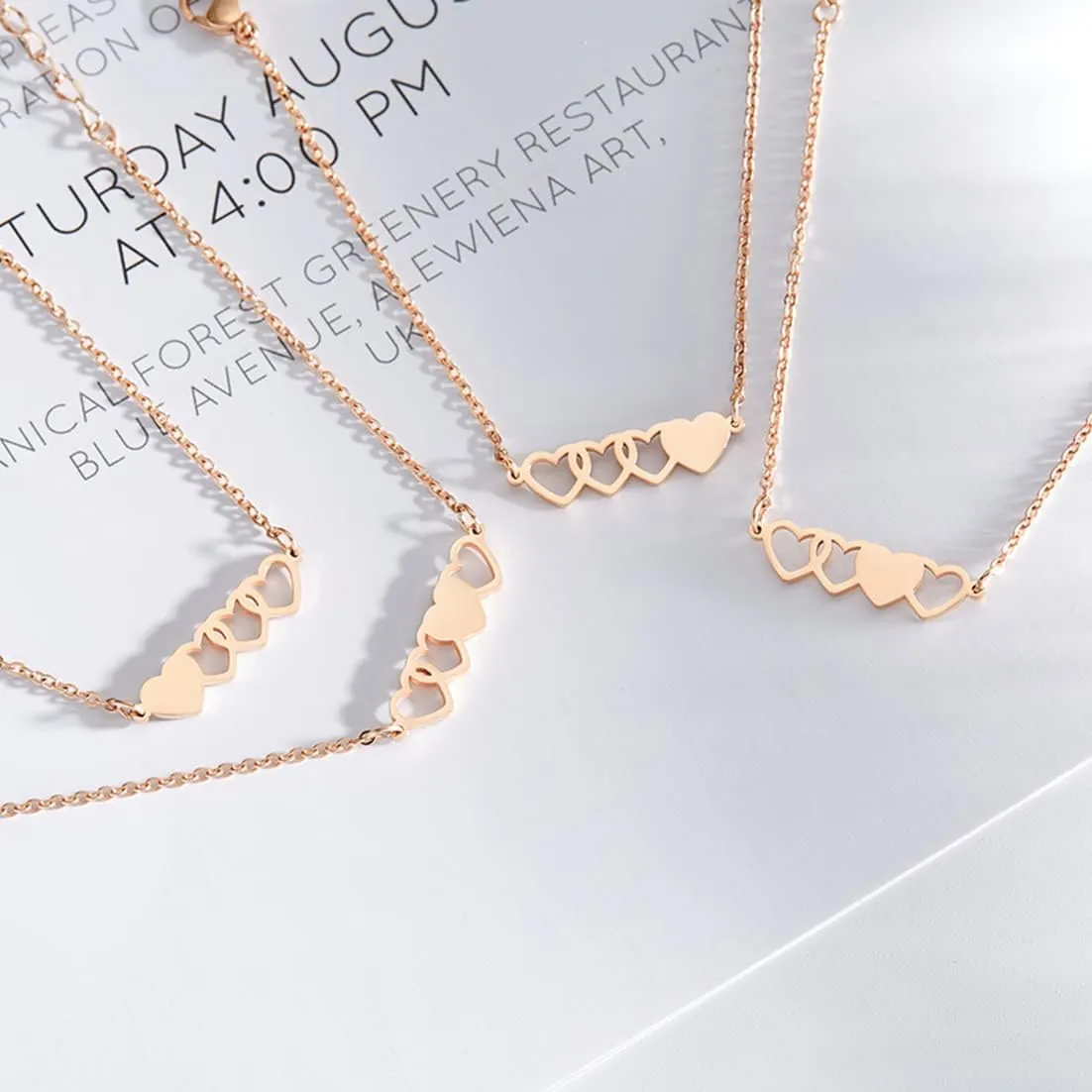 3 Sisters Bracelets Best Friends Necklace for 3 Set of 3 Heart Bracelets 3 BFF 3 Bestie Long Distance Friendship Gift