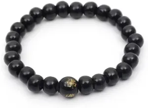 8mm Men Women Natural Wood Beads Bracelets Sandalwood Chinese Buddhist Buddha Meditation Prayer Bead Bracelet
