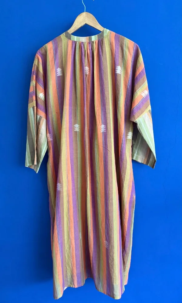 Aba Hand woven stripe jamdani kurta & Pant set
