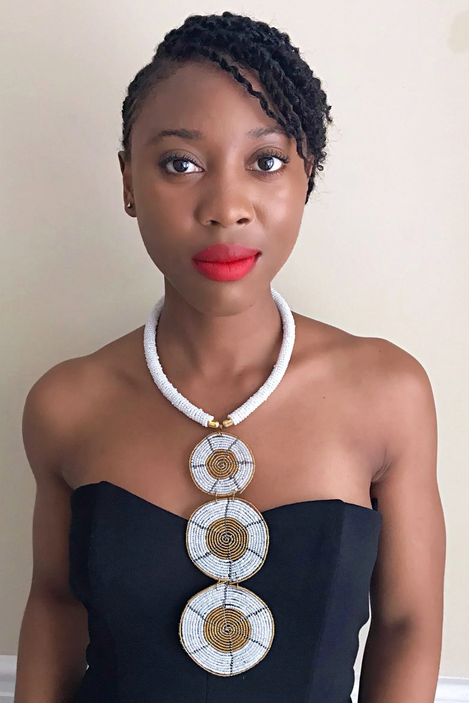 African Maasai Statement Beaded Necklace