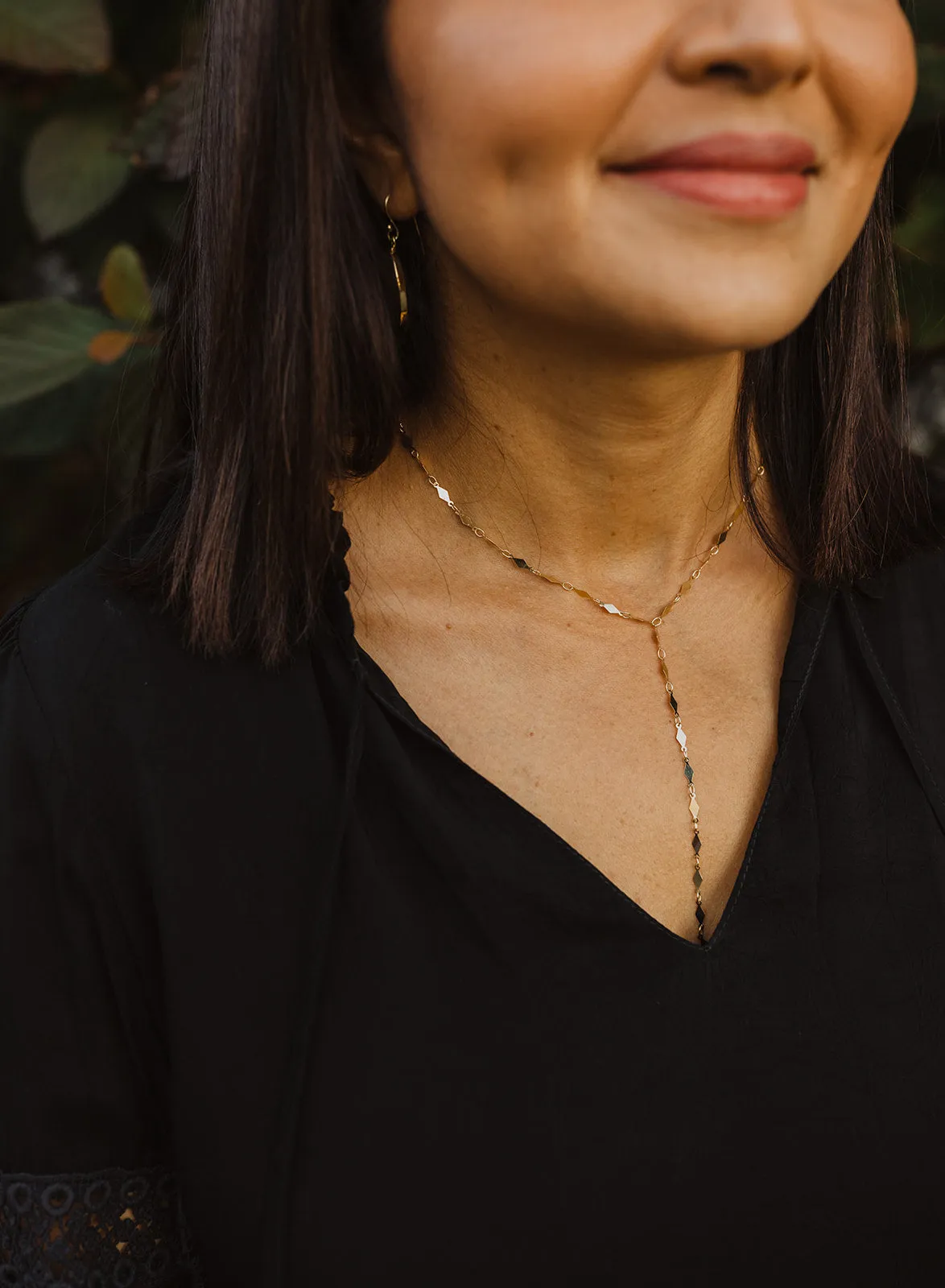 Alina, Lariat Necklace