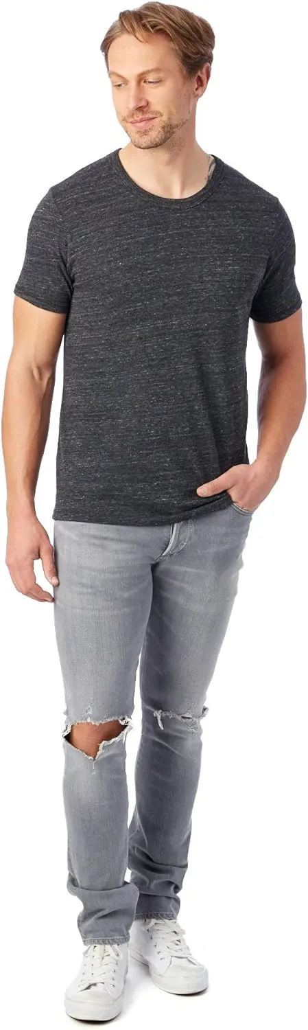 Alternative Men's Shirt, Super Soft Camo Triblend Eco Short Sleeve Crewneck