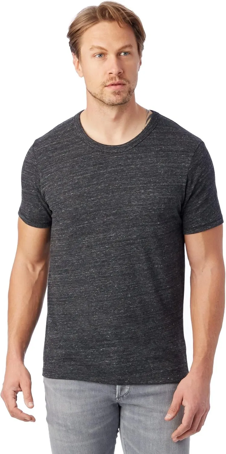 Alternative Men's Shirt, Super Soft Camo Triblend Eco Short Sleeve Crewneck