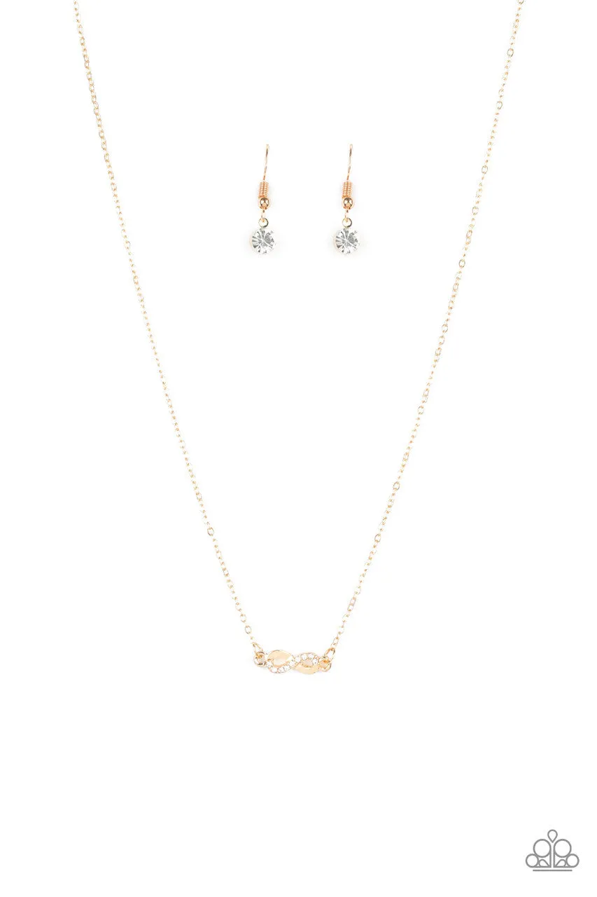Always a Winner Gold Paparazzi Necklace
