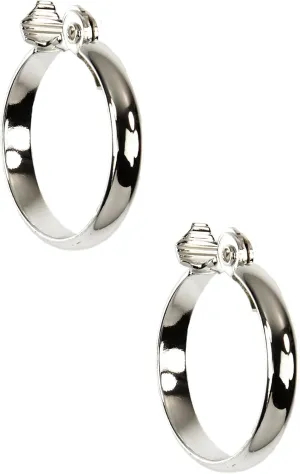 Anne Klein Clip Hoop Earrings