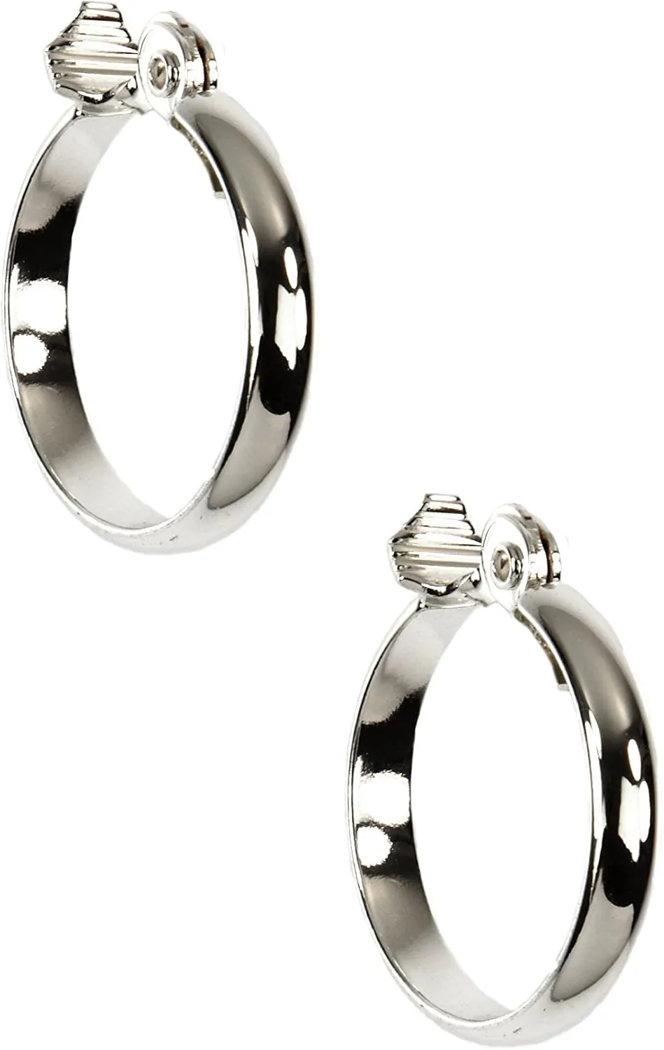 Anne Klein Clip Hoop Earrings