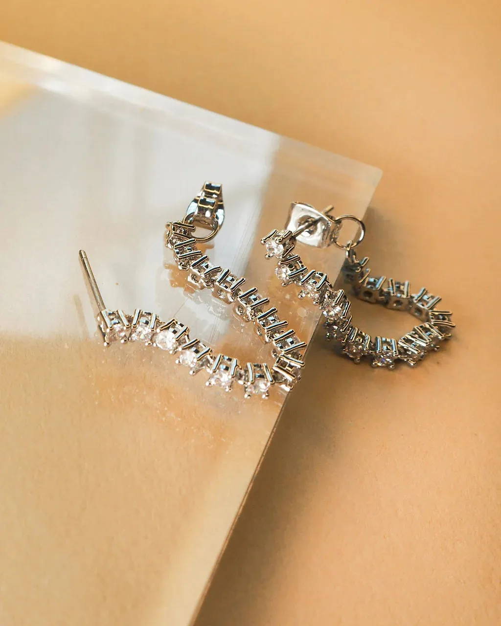 Ballier Chain Studs in Silver
