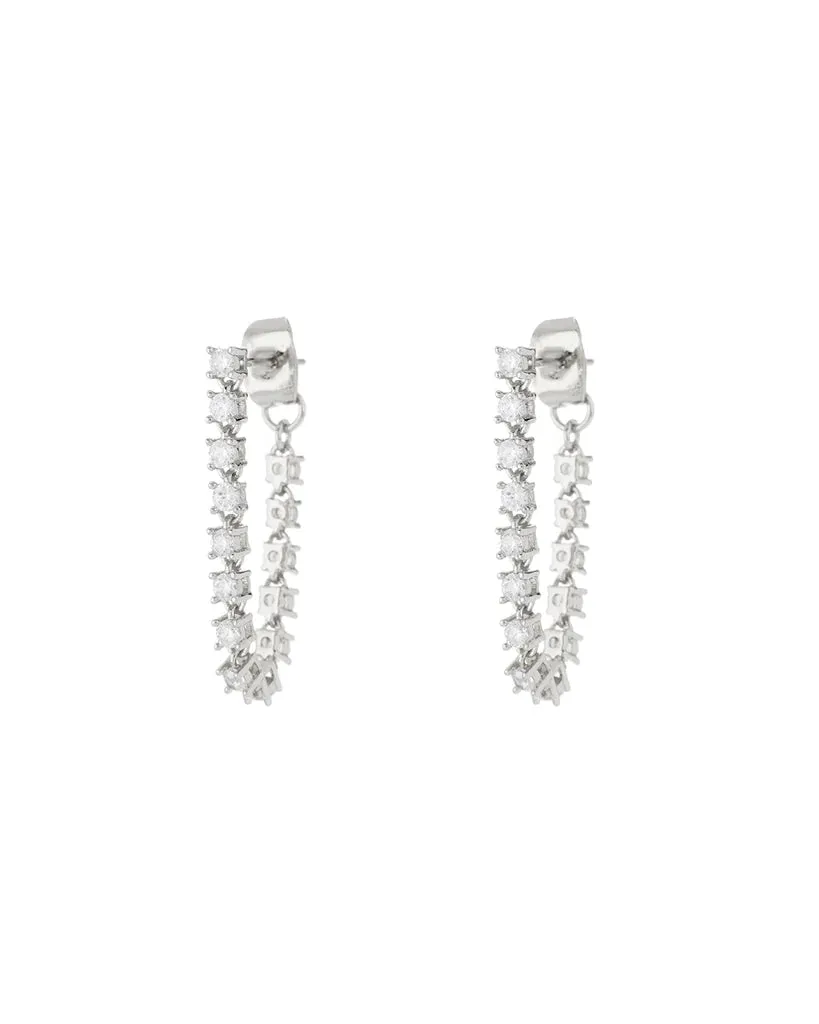 Ballier Chain Studs in Silver