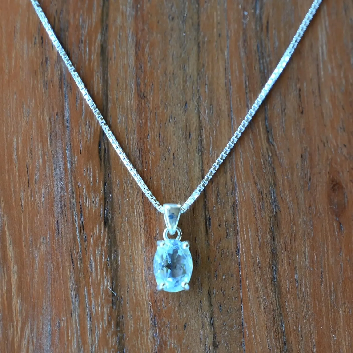 Birthstone Necklaces for Women Fine Jewelry Sterling Silver Dainty Infinity Pendant Anniversary Birthday Gifts for Her Wife Mom Lady Daughter, Chain 18"(Natural Aquamarine-March)