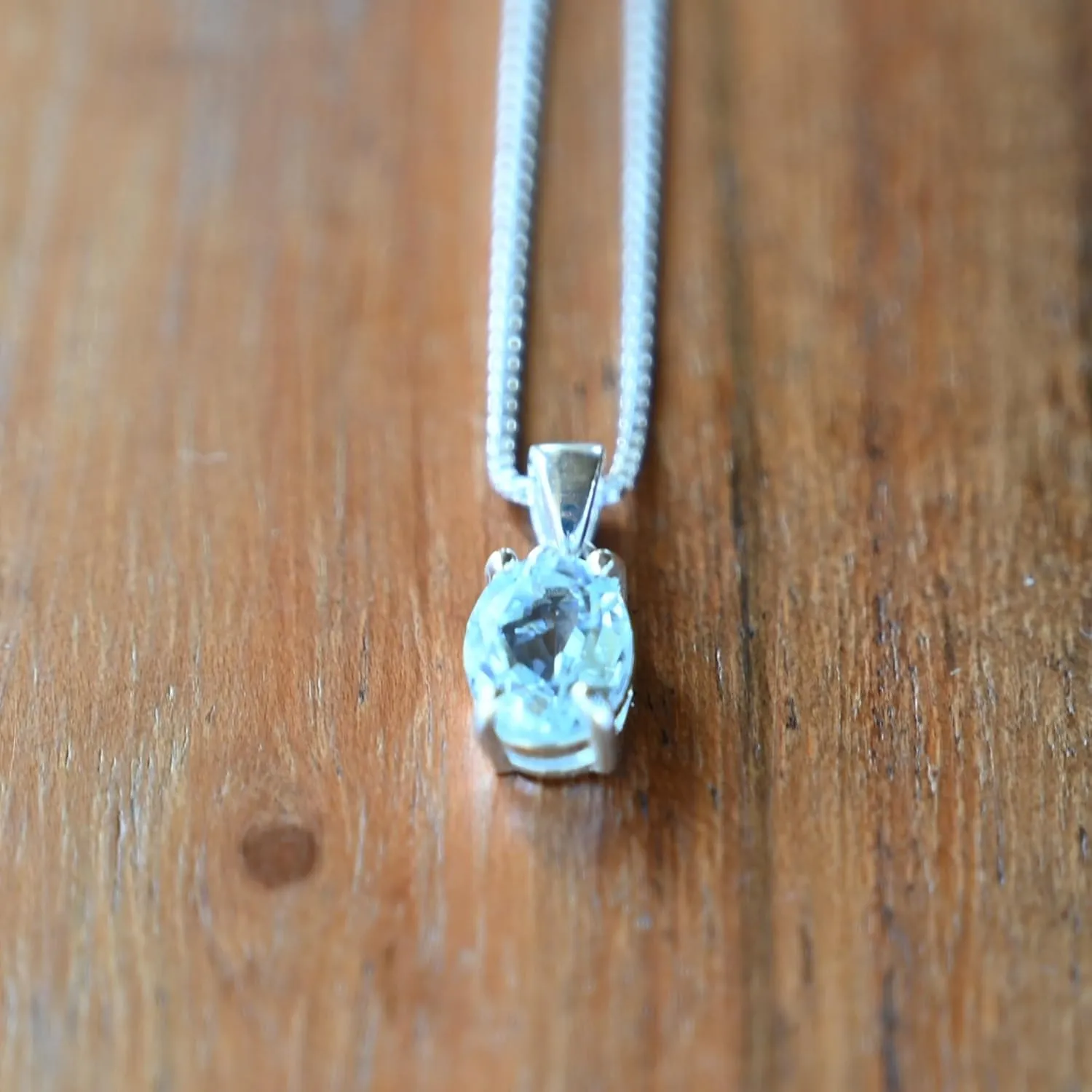 Birthstone Necklaces for Women Fine Jewelry Sterling Silver Dainty Infinity Pendant Anniversary Birthday Gifts for Her Wife Mom Lady Daughter, Chain 18"(Natural Aquamarine-March)