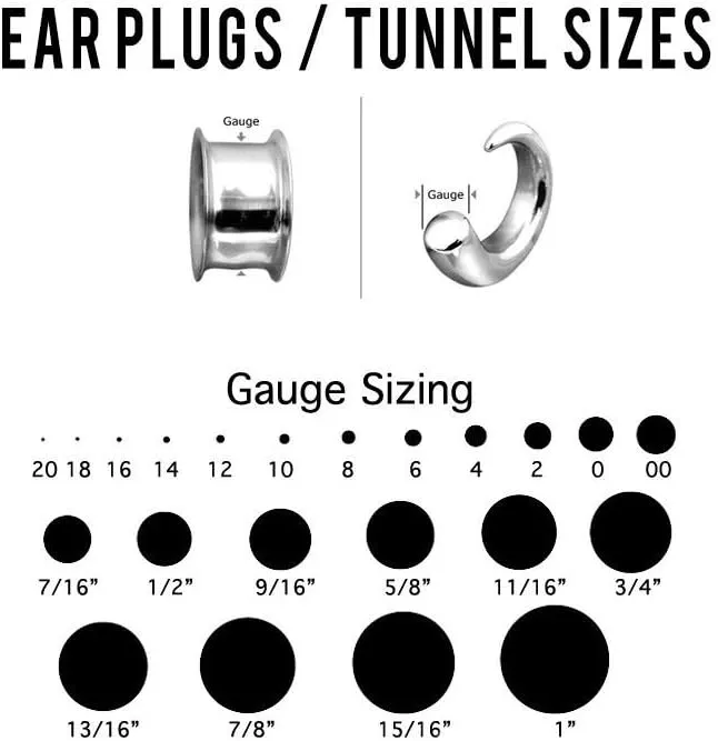 BodyJewelryOnline Organic Ear Plugs/tunnels Made of Solid Black ARENG Wood Saddle Fit Plugs.