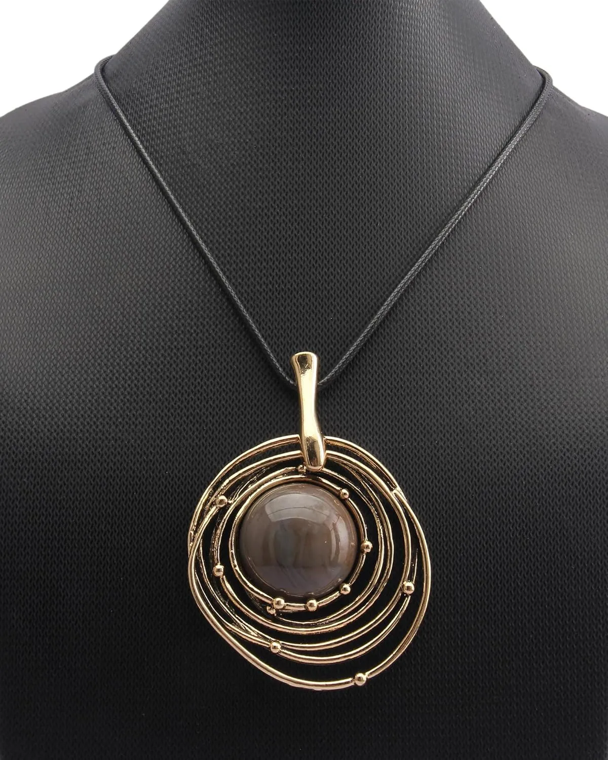 Boho Necklaces for Women Long Wooden Pendant Vintage Necklace Sweater Chain Necklace Handmade Jewelry