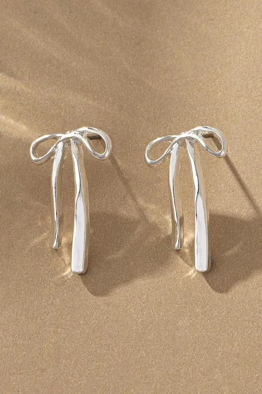 Bow Stud Earrings