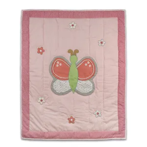 BUTTERFLY GARDEN BABY QUILT