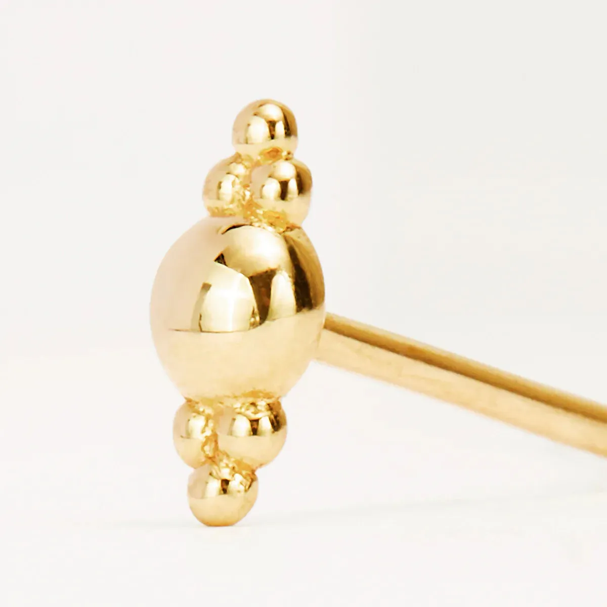 By Charlotte 14k Gold Cherish Single Stud Earring