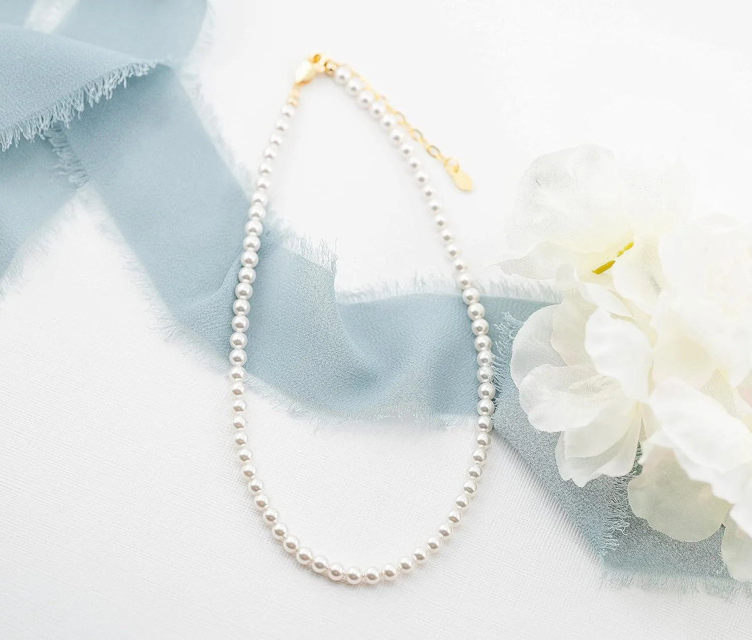 Cherished Moments 14K Gold-Plated Bracelet for Babies, Toddlers, Kids, and Little Girls with High-End Simulated Pearls Gift for Baby Shower, Flower Girl, or Granddaughter