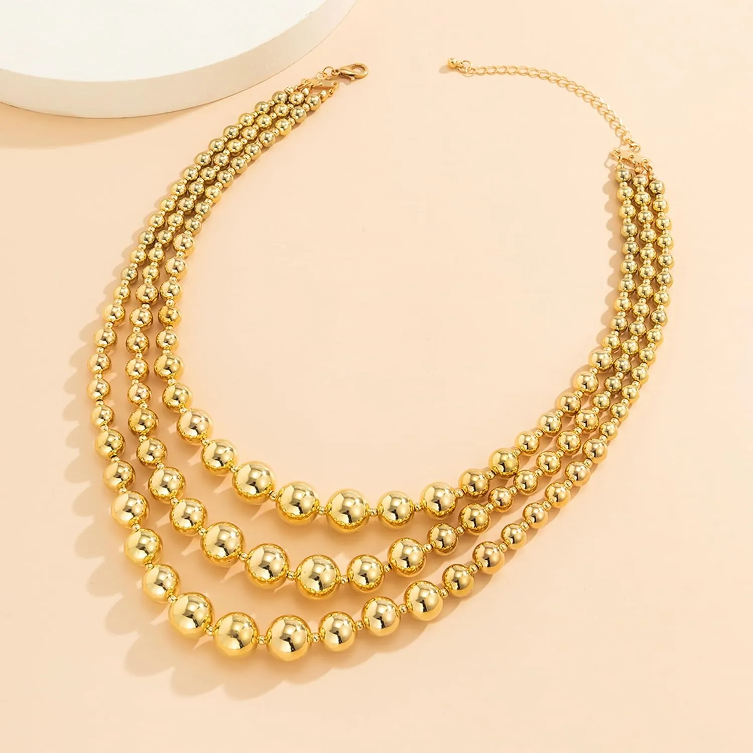 choice of all Chunky Gold Necklace for Women Layered Choker Necklaces Silver Cuban Link Chain Carabiner Statement Necklace Punk Hip-hop Jewelry for Women