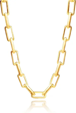 CoBi 18K Gold Silver Cubic Zirconia Station Butterfly Pendant Necklace for Women, Heart CZ Initial, Four Leaf Clover, Layered Double Cross, Chunky Cuban Link, Trendy Jewelry Everyday Wear, Gift Choice