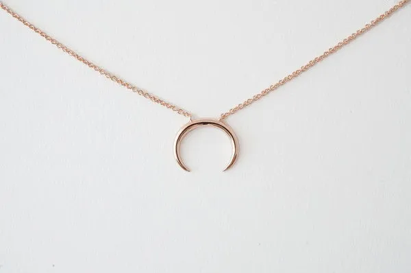Crescent Horn Necklace