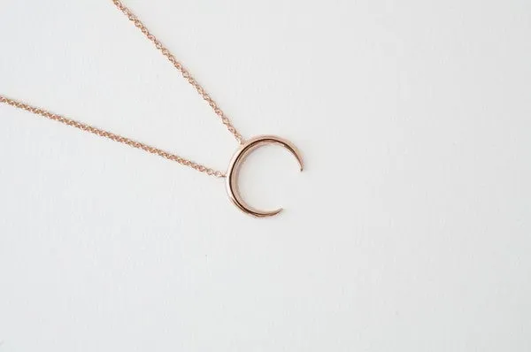 Crescent Horn Necklace