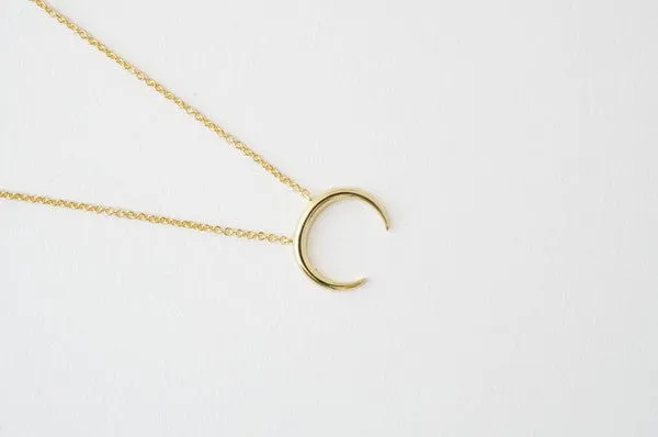 Crescent Horn Necklace