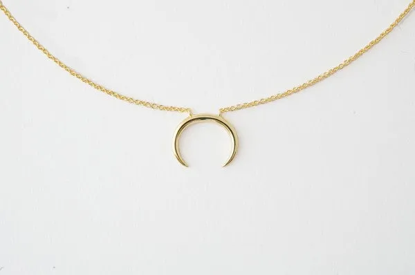 Crescent Horn Necklace