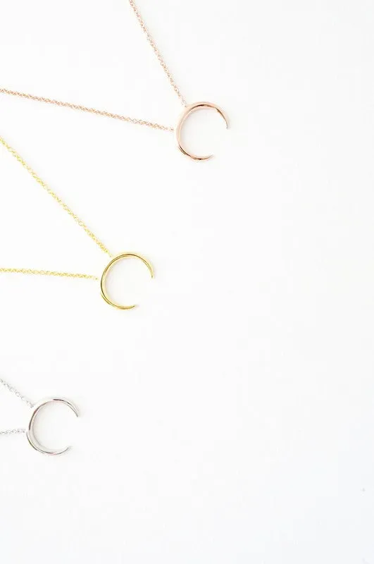 Crescent Horn Necklace