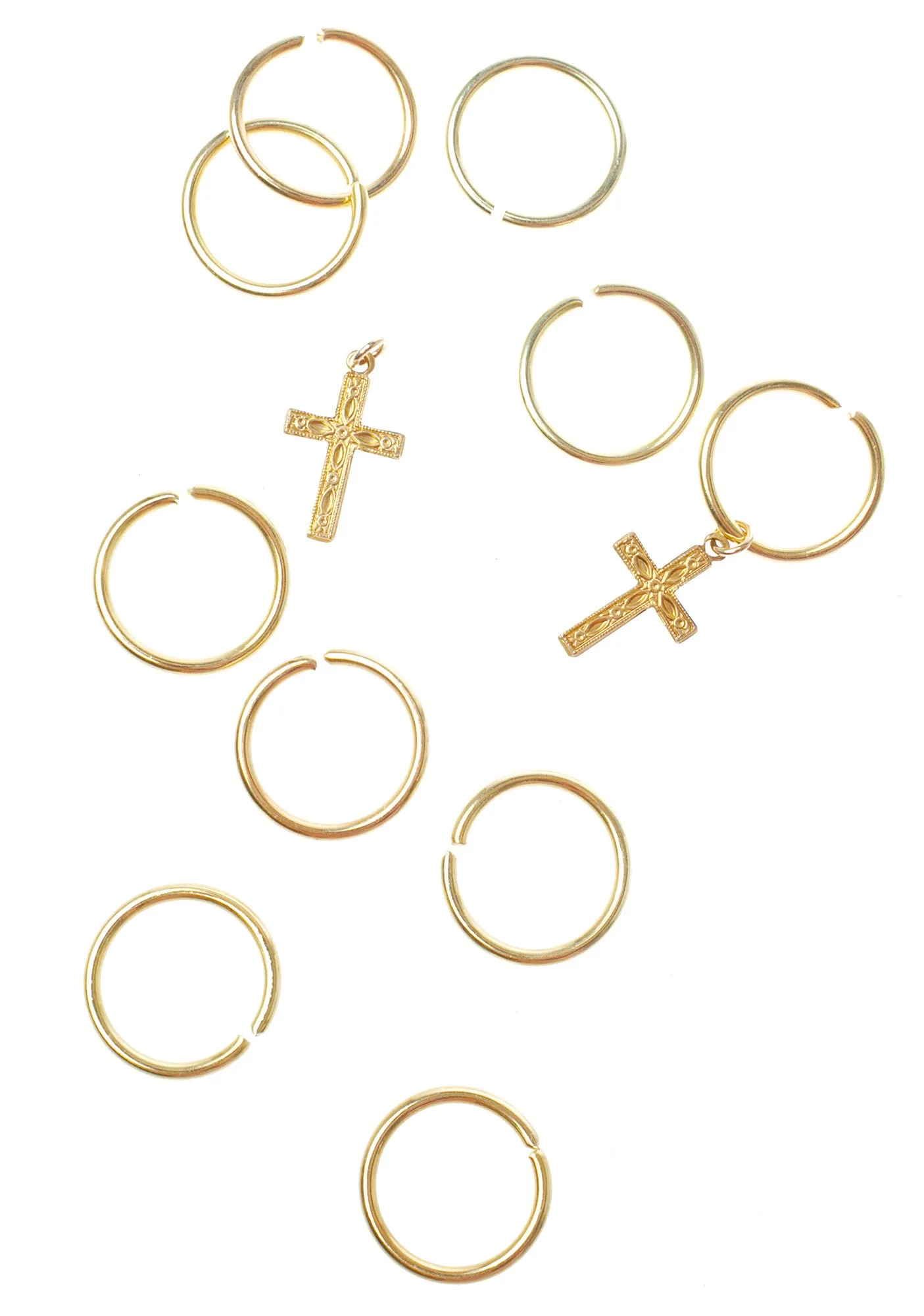 Cross Aeon Hair Rings
