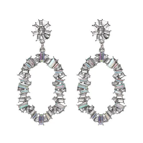 CRYSTAL STATEMENT EARRINGS