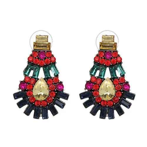 CRYSTAL STATEMENT EARRINGS