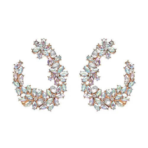 CRYSTAL STATEMENT EARRINGS