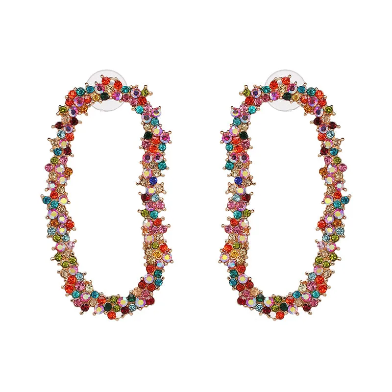 CRYSTAL STATEMENT EARRINGS