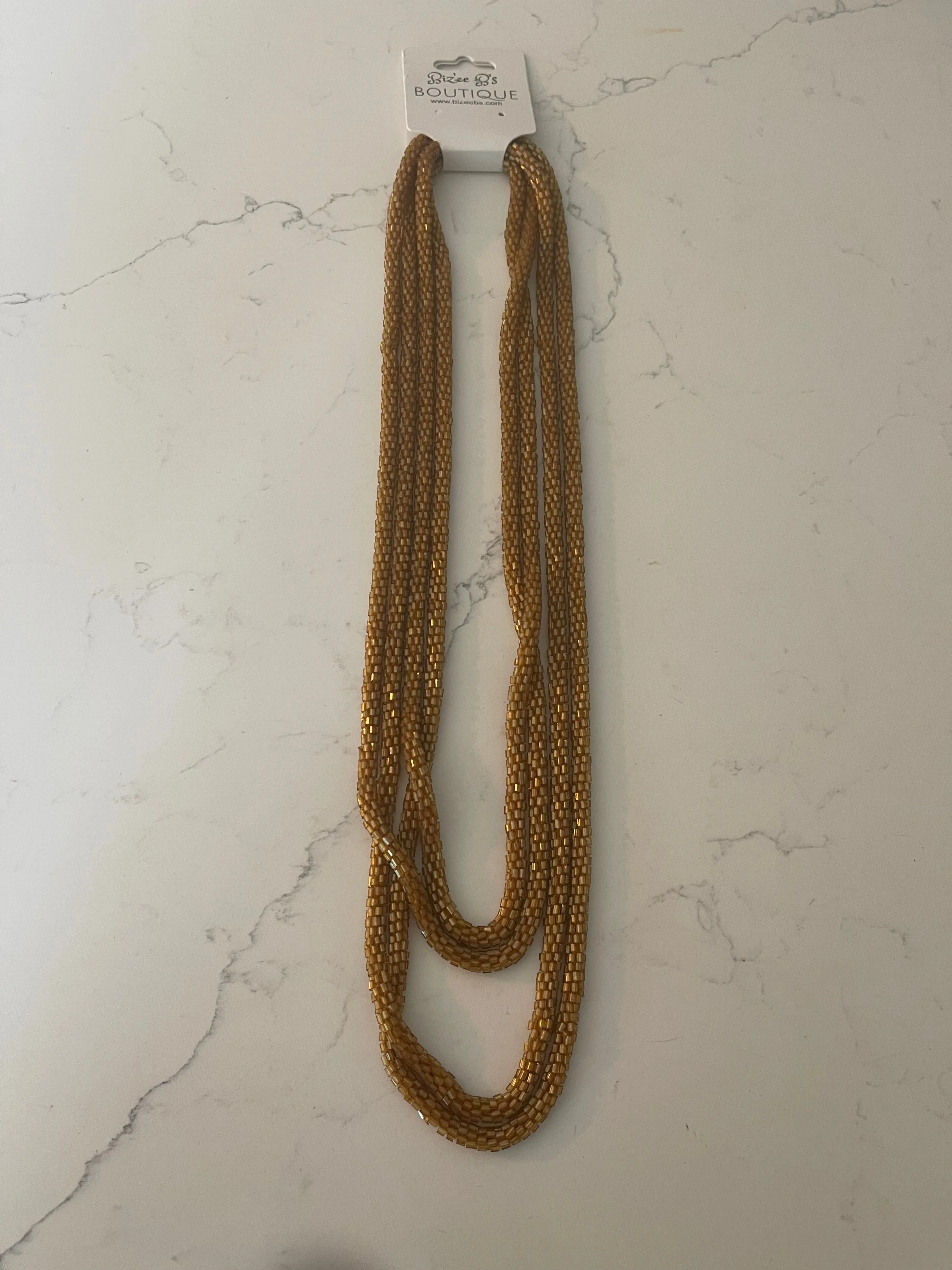 CT Shimmering Rope Necklace