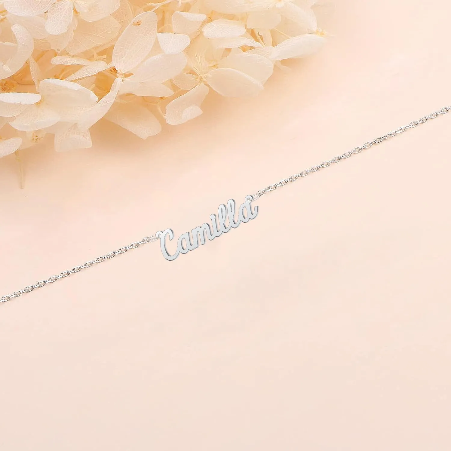 Custom Name Necklace for Women Personalized Necklaces for Birthday Mother's Day Customized Gift for Mom Duaghter Name Plate Pendant Jewelry