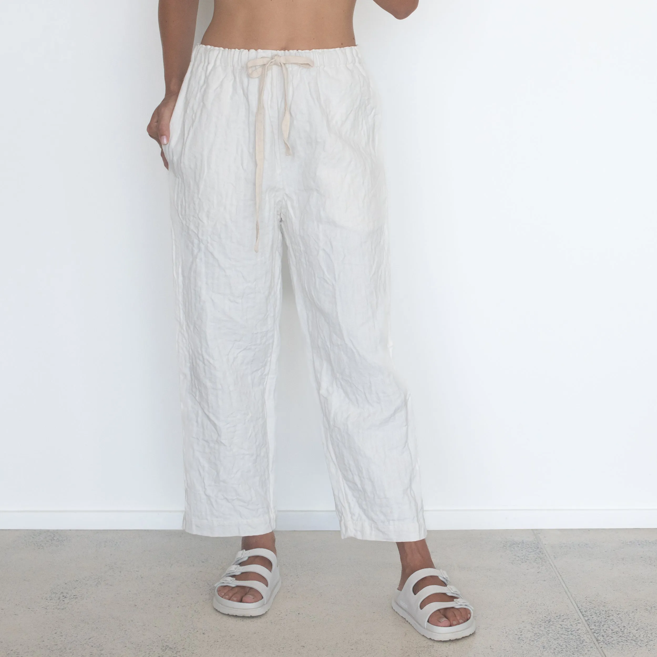Drawstring Pant - Milk by Loom