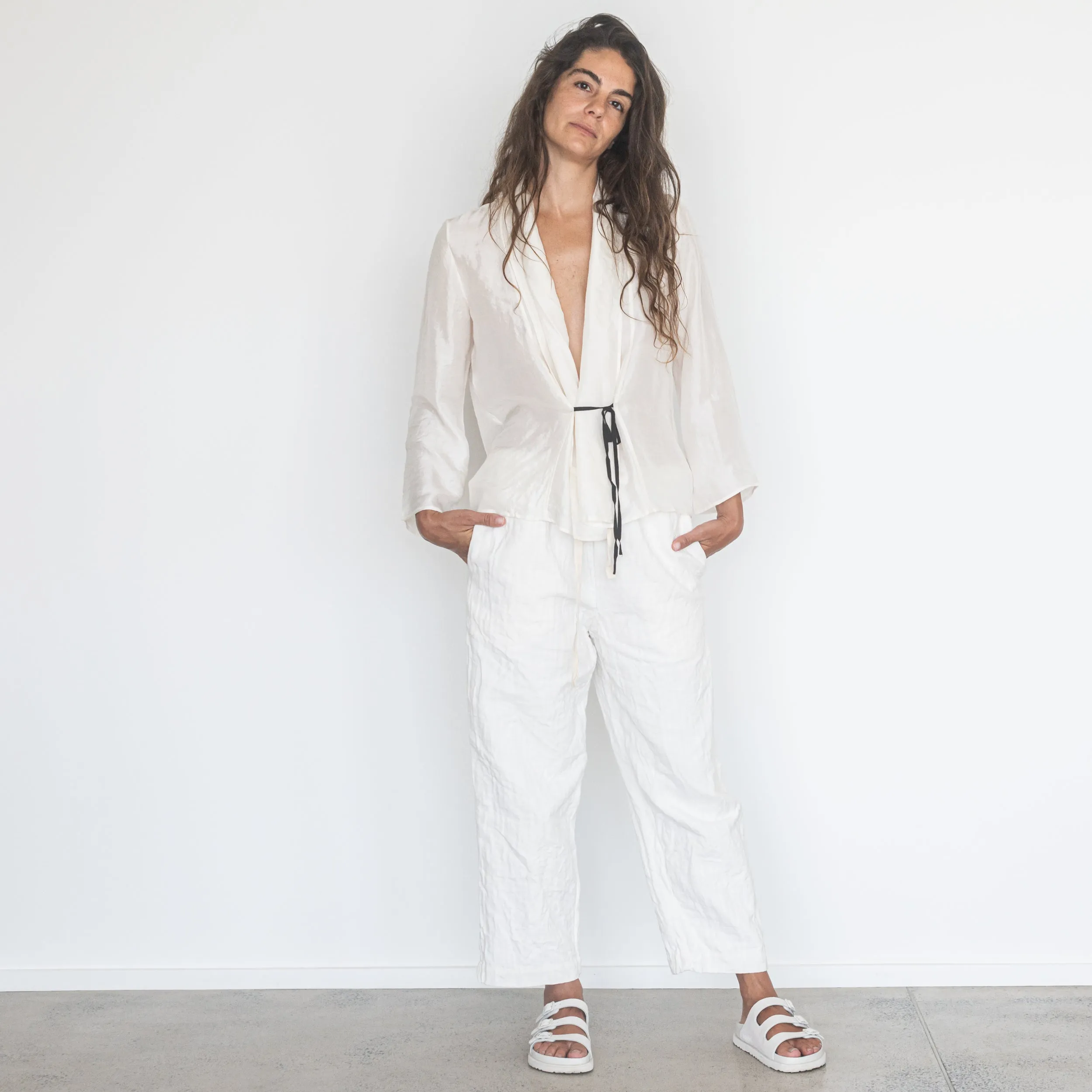 Drawstring Pant - Milk by Loom