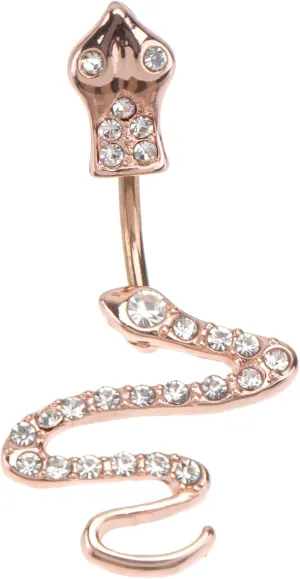Elegant Navel Ring Zircon Navel Nail Stylish Belly Button Ring for Women Gold Jewelry