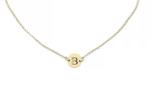 Engraved Unique Letter Necklace - Custom Flowered Necklace - Name Jewelry - Christmas Gift