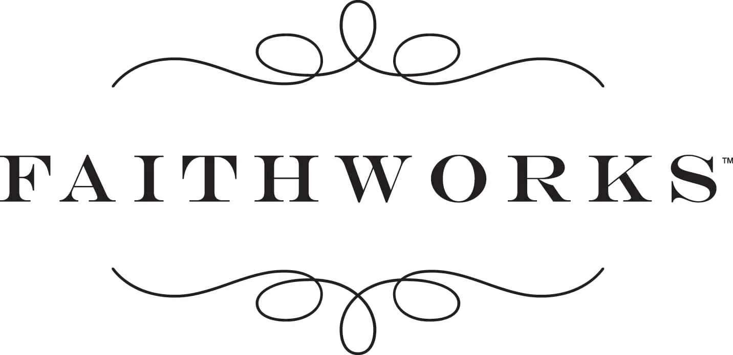 Faithworks Stretchable 7.5-Inch Wooden Beaded Cross Bracelet, Dark Brown