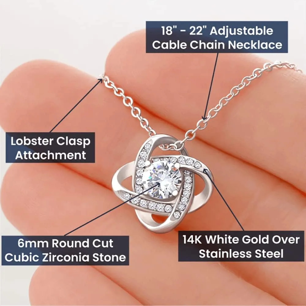 FG Family Gift Mall Im Sorry Gifts For Her, Apology Gifts For Her, I Love You I'm Sorry Gift, Giant Sorry Forgiveness Necklace with Message Card and Gift Box