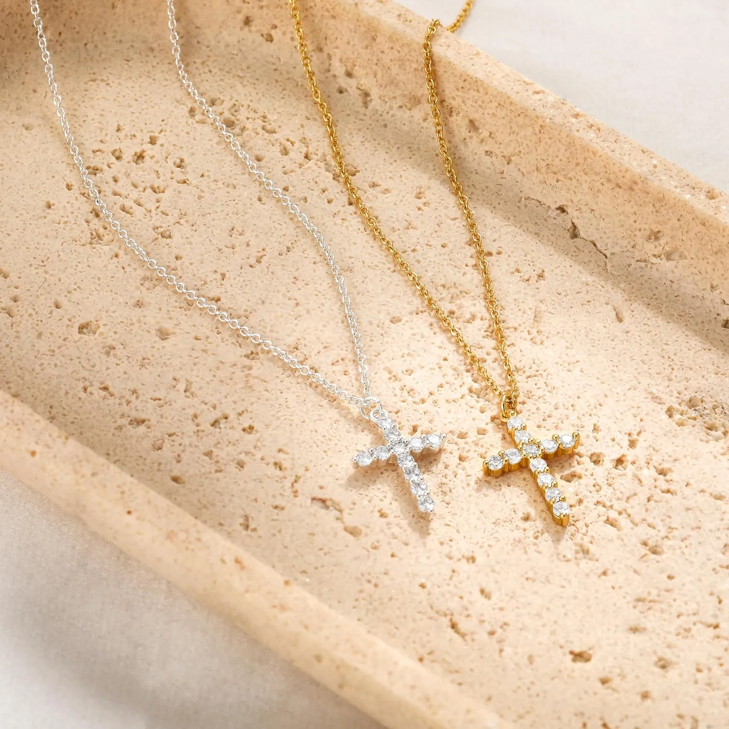 Foxgirl Lariat Gold Necklace for Women, Dainty Long Necklace 14k Gold Plated/Silver Y-Shaped Pendant Necklace Trendy Layered Cz Beaded Chain Drop Necklaces Simple Gold Jewelry For Women Gift