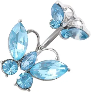 FRCOLOR Chic Geometric Piercing Jewelry Belly Nail Fashionable Simple Navel Ring for Crop Top