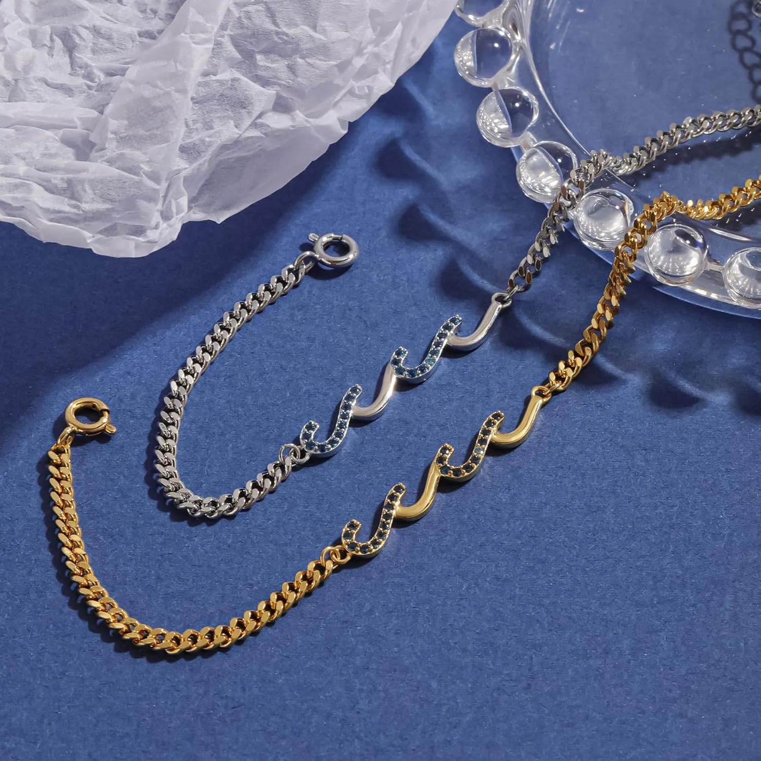 Friendship Gifts for Women Wave Bracelets Friendship Gifts Bestie Gifts for Women