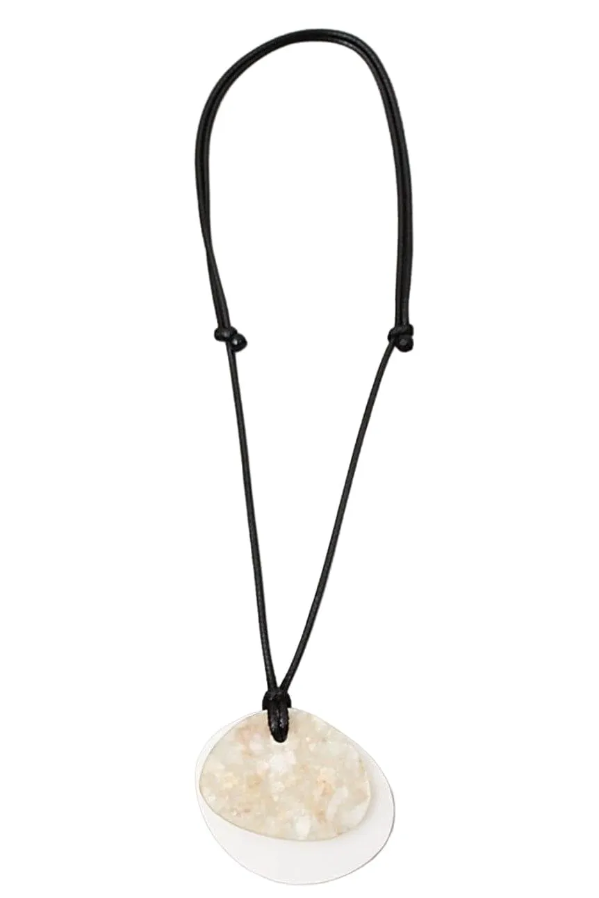 Frosted Specks Pendant