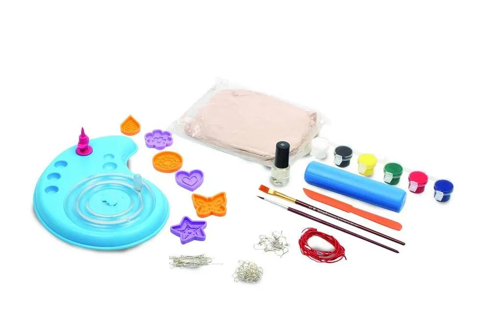 Funskool Handycrafts Terracota Bead Jewellery - Jewellery Making Kit for Ages 6-15 Years