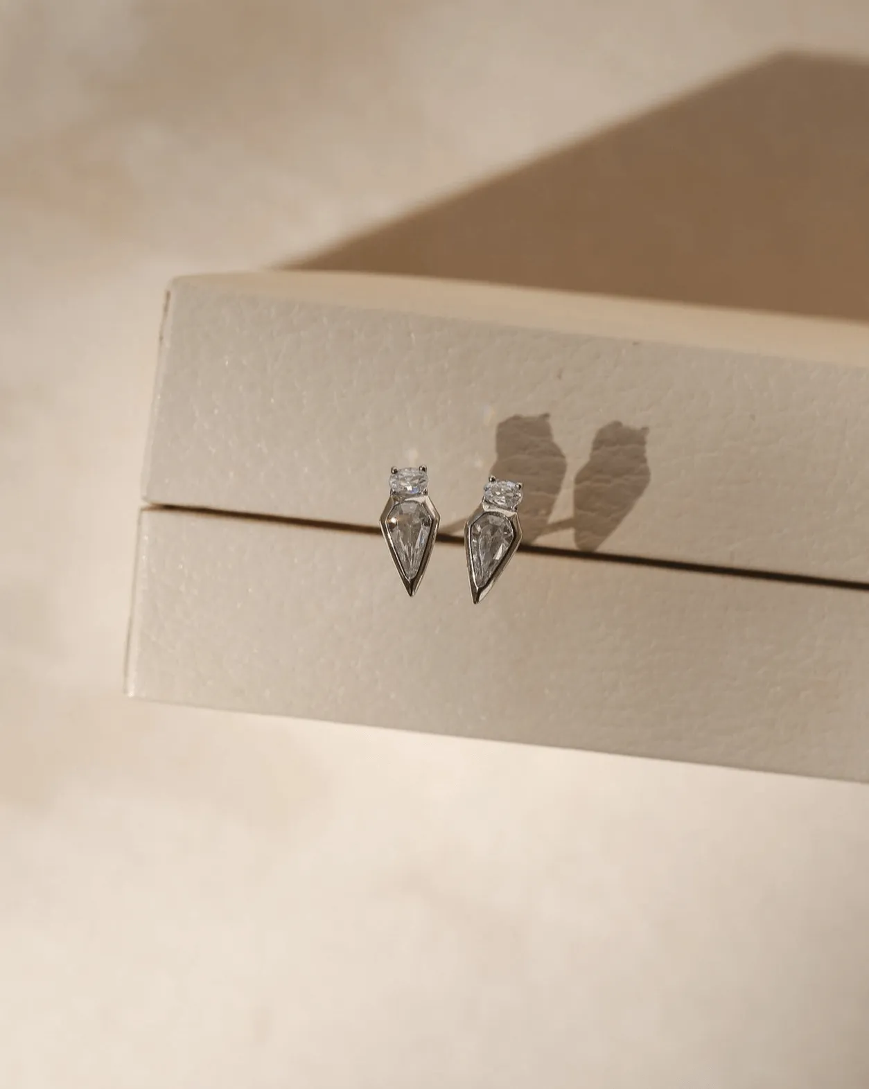 Gemma Studs - Sterling Silver